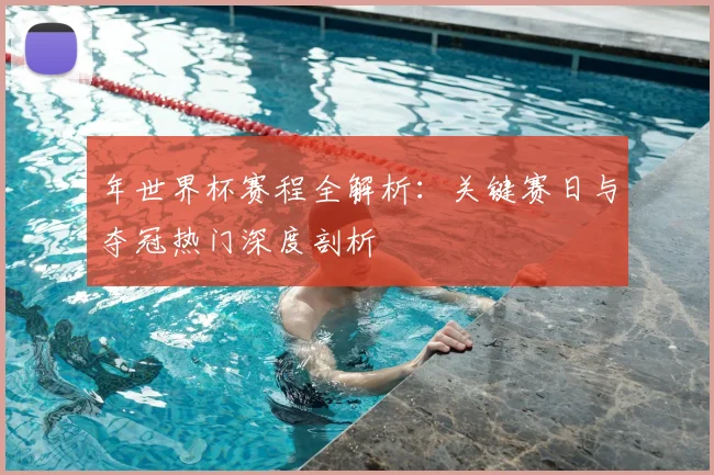 年世界杯赛程全解析：关键赛日与夺冠热门深度剖析